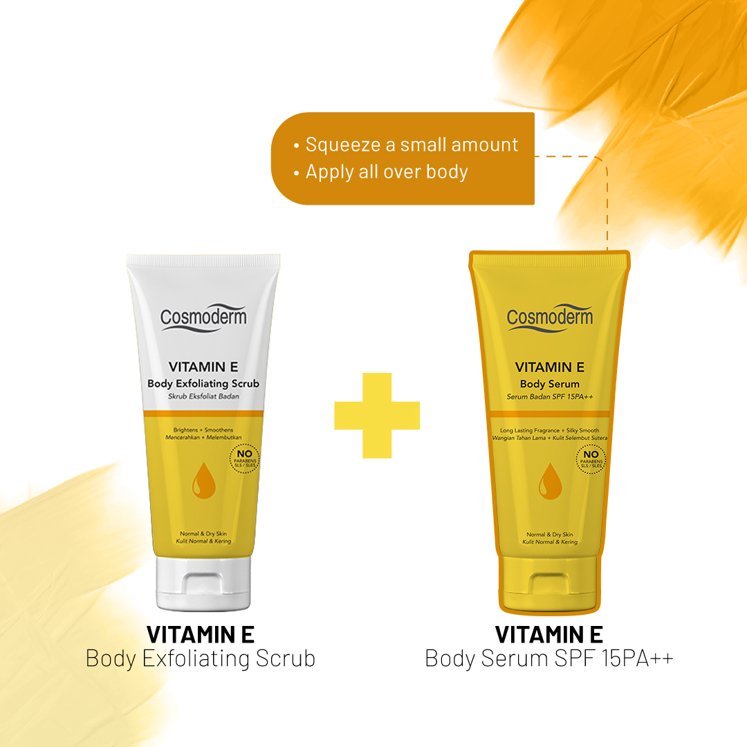 Cosmoderm Vitamin E Body Serum 125ml