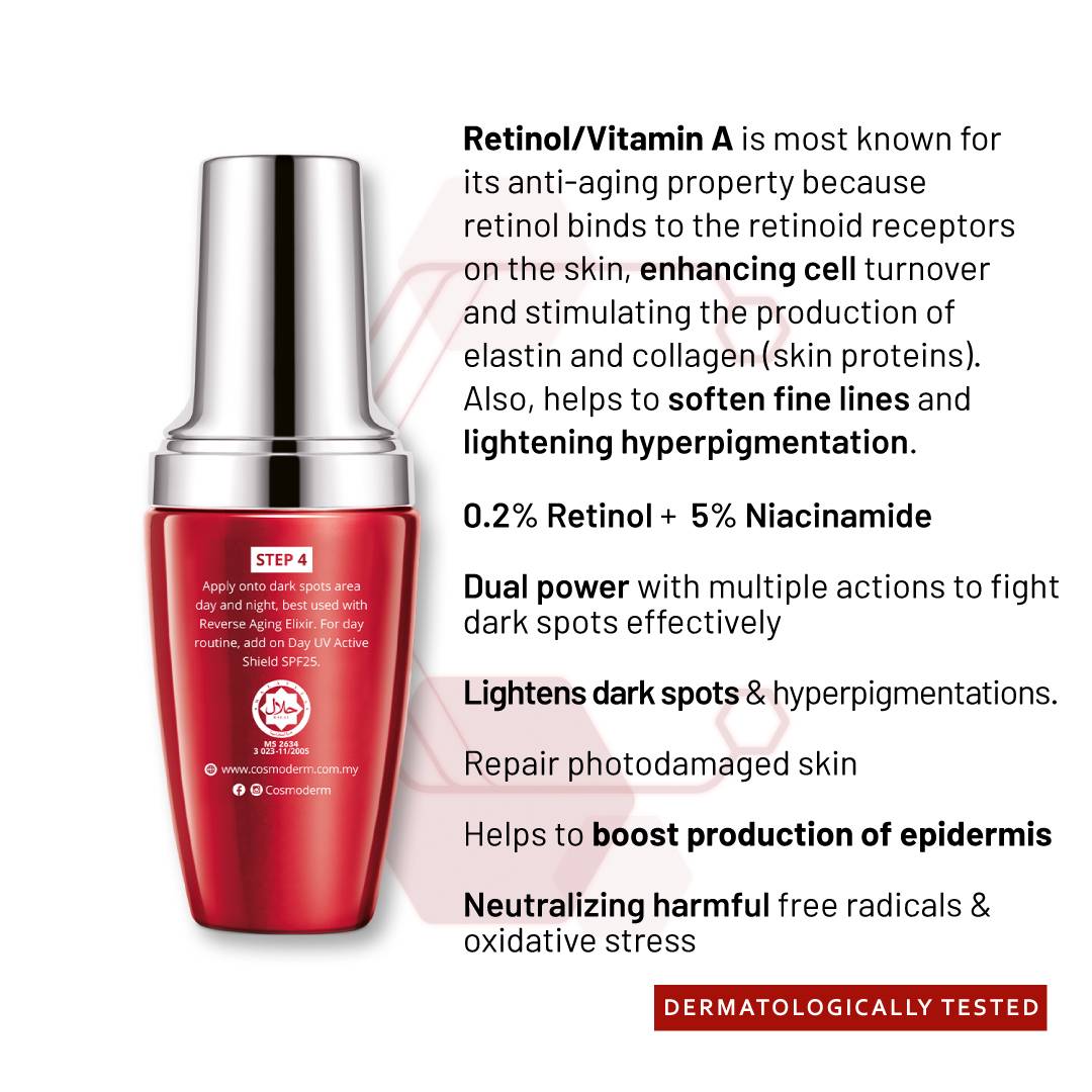 COSMODERM Luminous A Dark Spot Corrector Emulsion 30ml