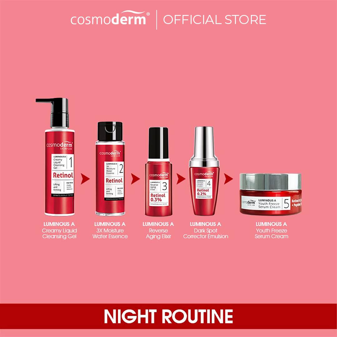 COSMODERM Luminous A Day UV Active Shield SPF50 PA+++ 30ml (2 in 1