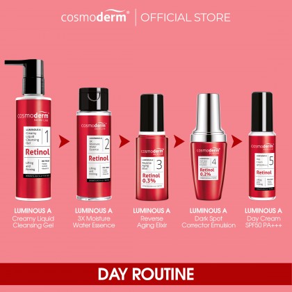 COSMODERM Luminous A Reverse Aging Elixir (Retinol) 15ml